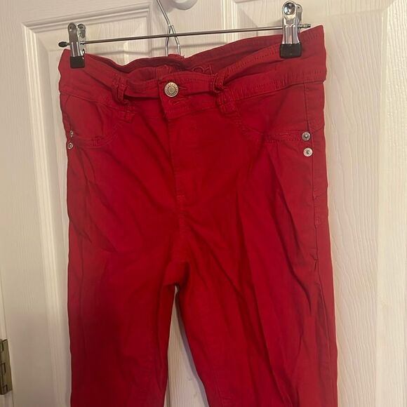 Forever 21 Pants Red. Size 7/8 EUC - Picture 1 of 11